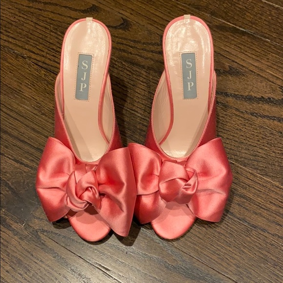 SJP by Sarah Jessica Parker Shoes - SJP Sarah Jessica Parker vesper bow mule NWOT pink